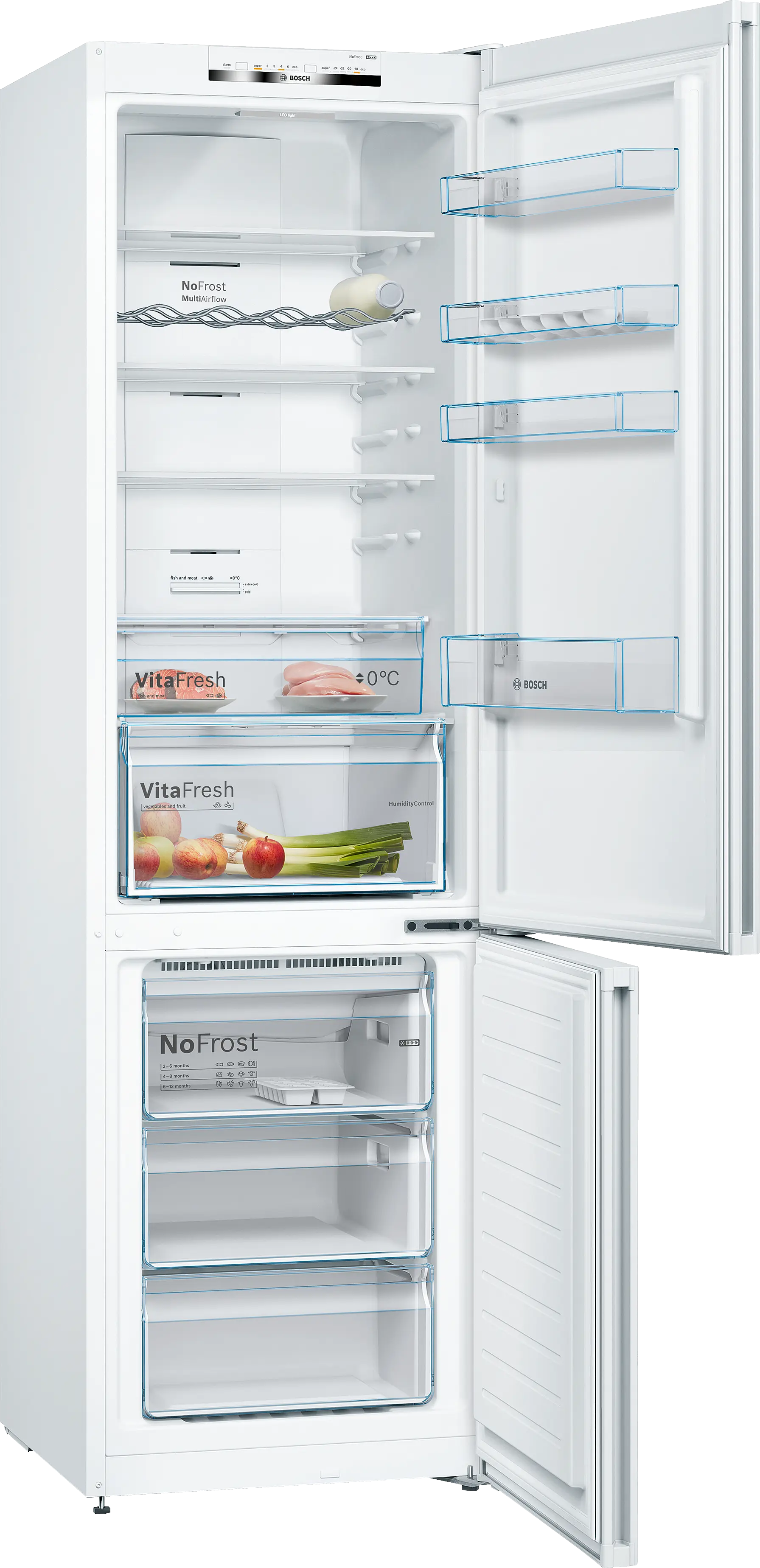 Réfrigérateur combiné Bosch Série 4 KGN39VWEAG vue 2