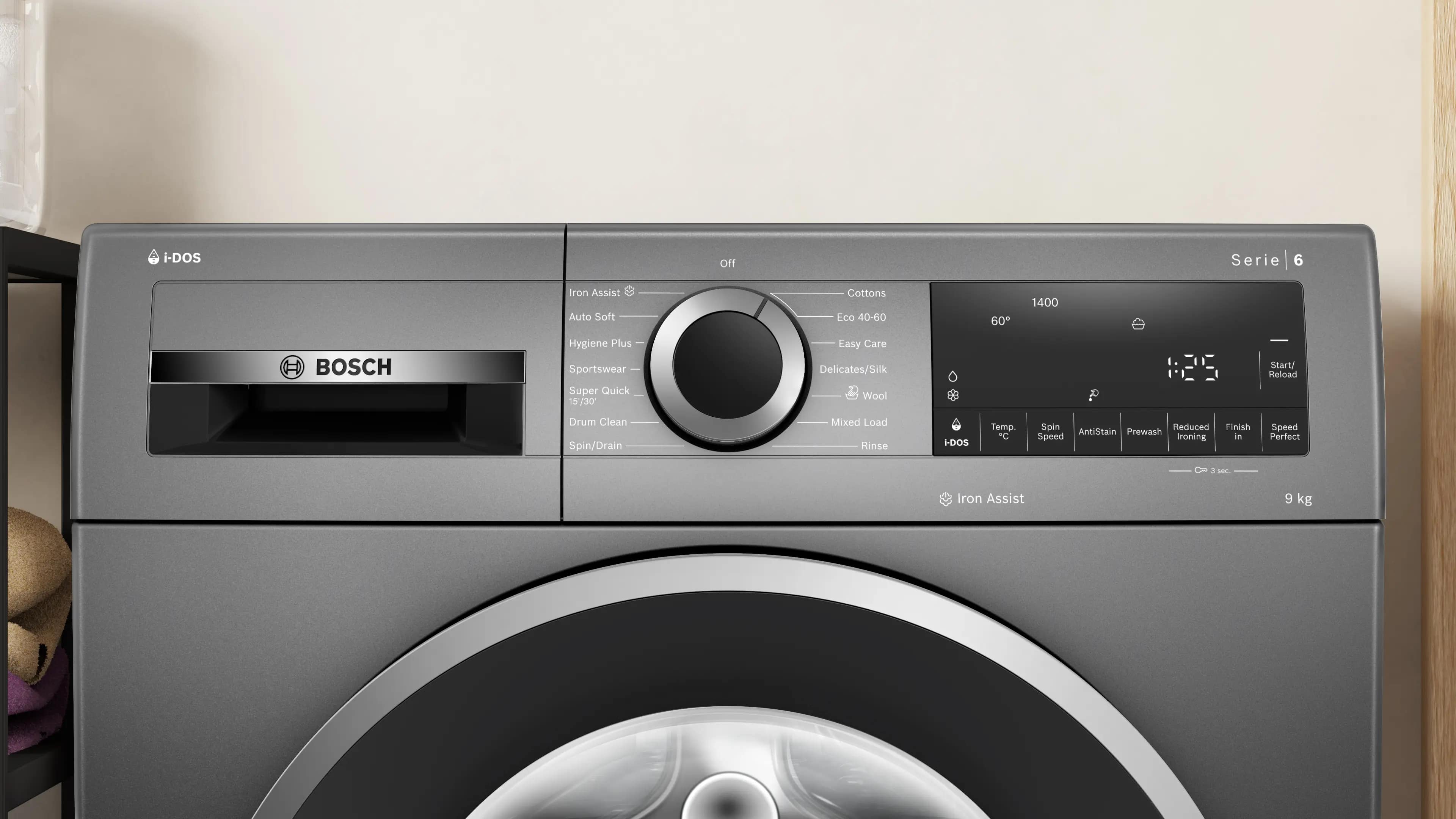 Lave-linge Bosch Série 6 9kg WGG244ARGB