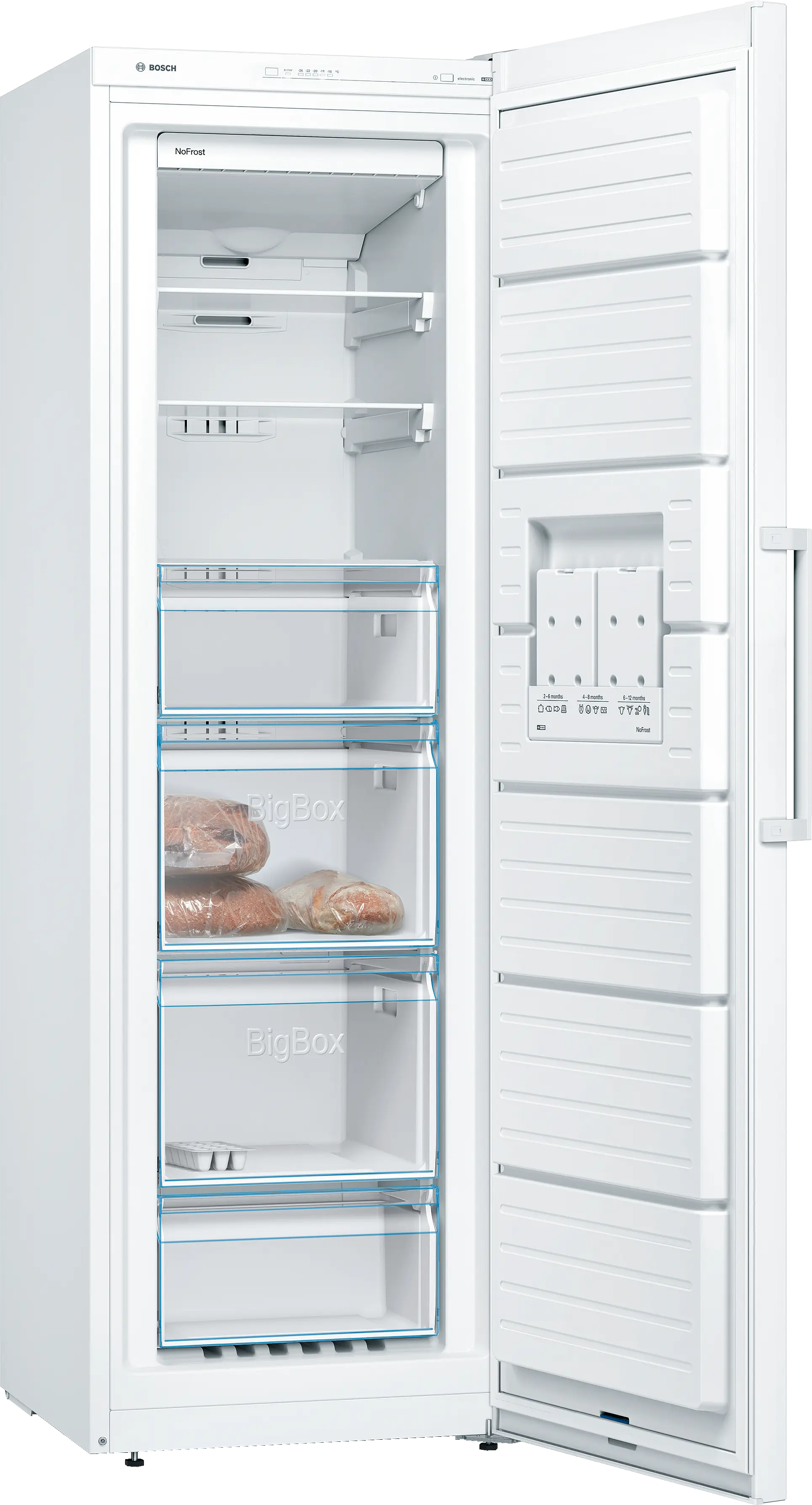 Congélateur armoire Bosch Série 4 GSN36AIEP
